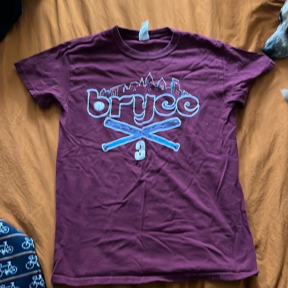 Source Unknown Tops - Bryce Harper T-shirt, size small